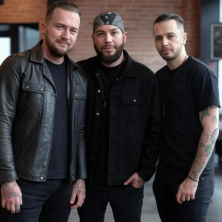 Az Urbaninkstudio tetoválóművészei egy sötét, urbánus hangulatú stúdiótérben