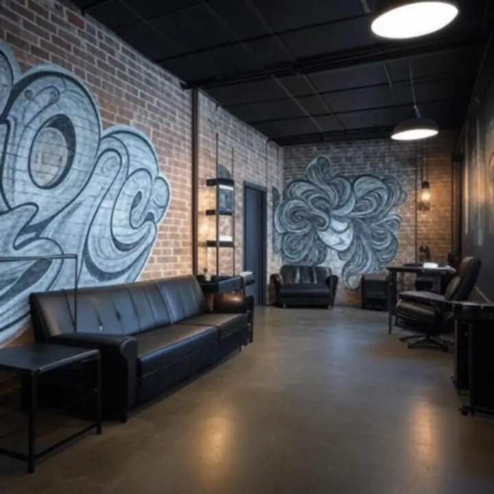 Urbaninkstudio modern, barátságos stúdió enteriőr